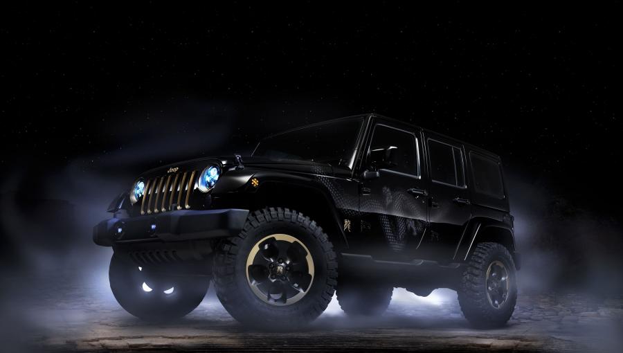  Jeep Wrangler Dragon Design Concept 2012 года  (фото 23 из 29)